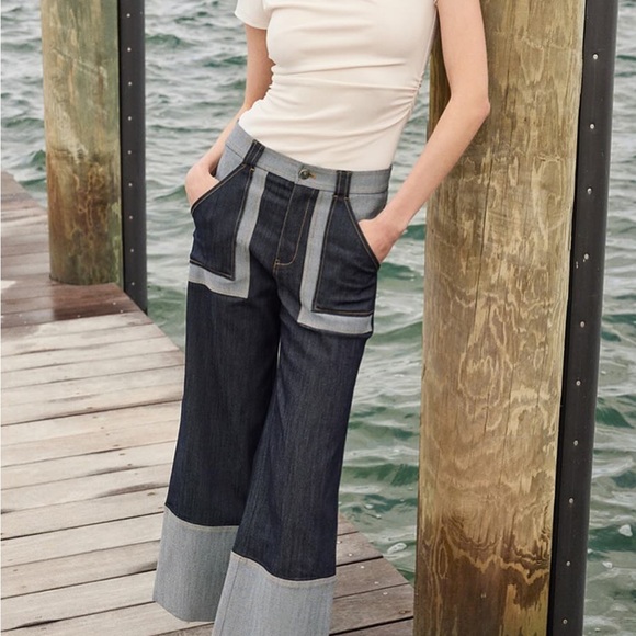 Cinq à Sept Sanam Jeans Size 2 - Picture 2 of 7